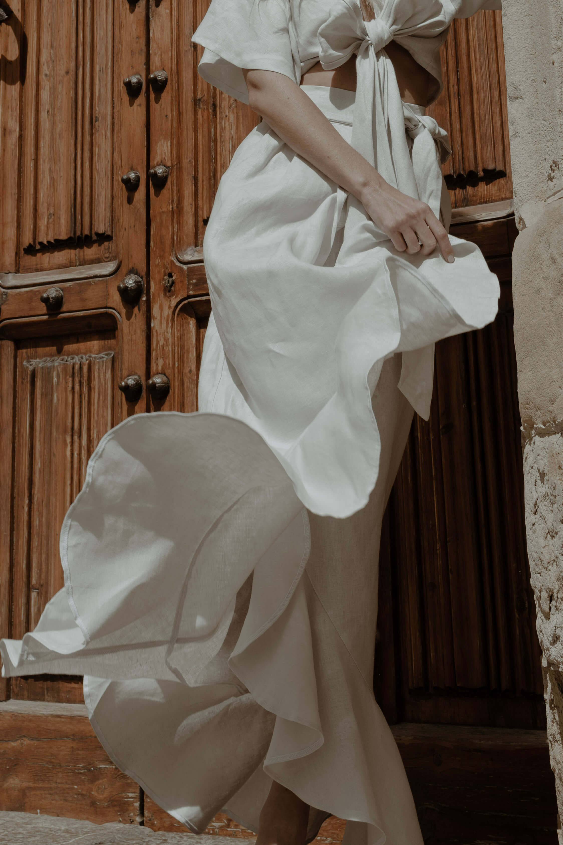 Jolie Skirt Oyster
