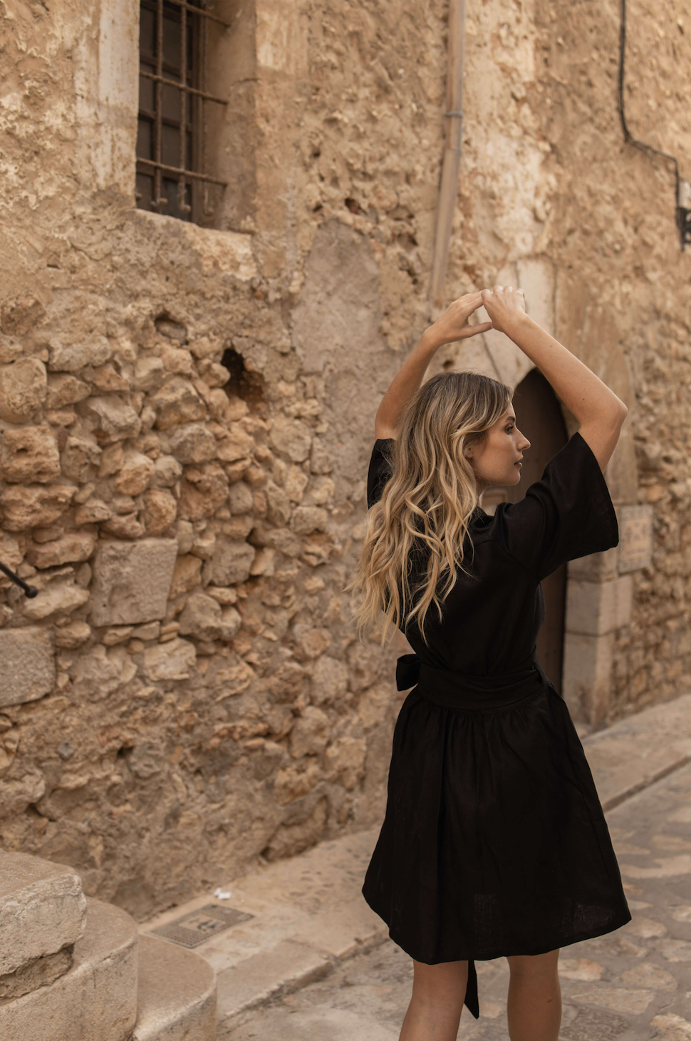 Dahlia Mini Dress Noir
