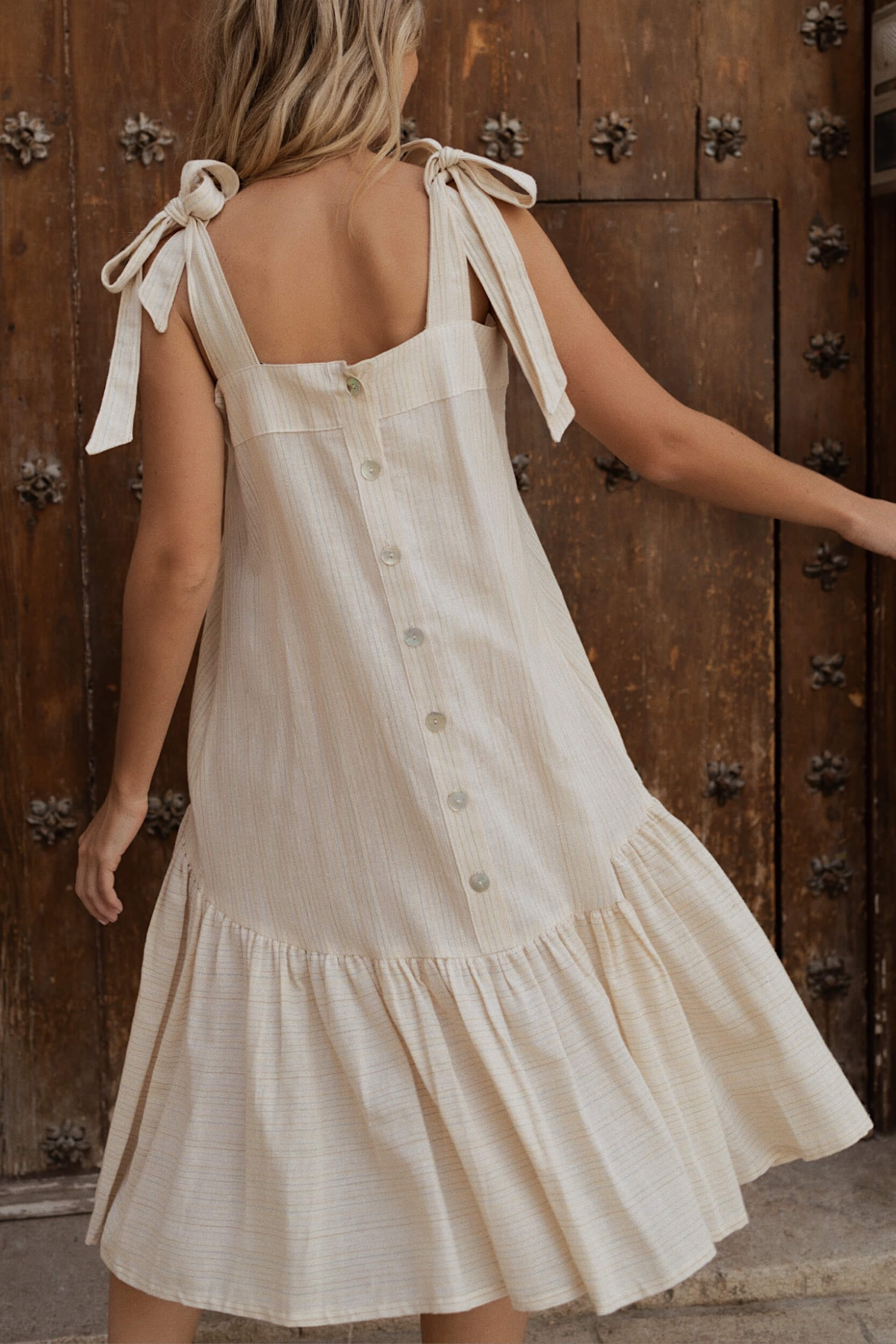 Adelia Midi Dress Crayon