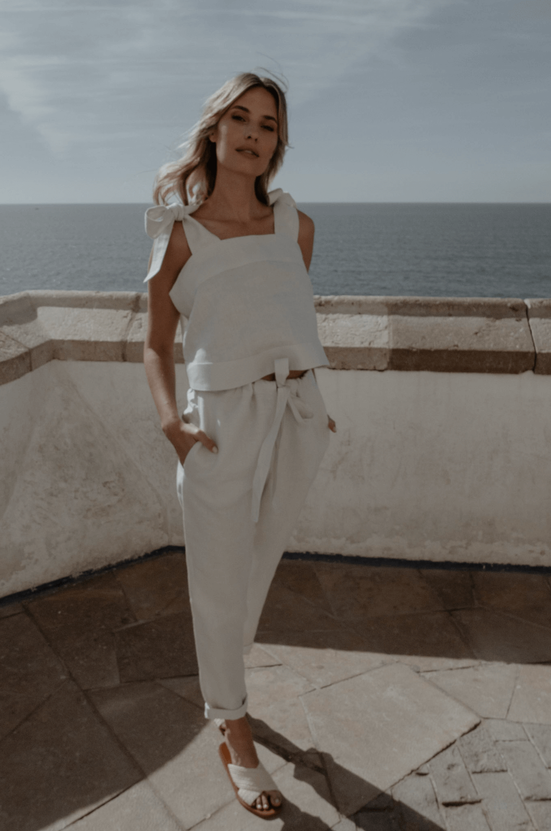 Athena Trousers Oyster