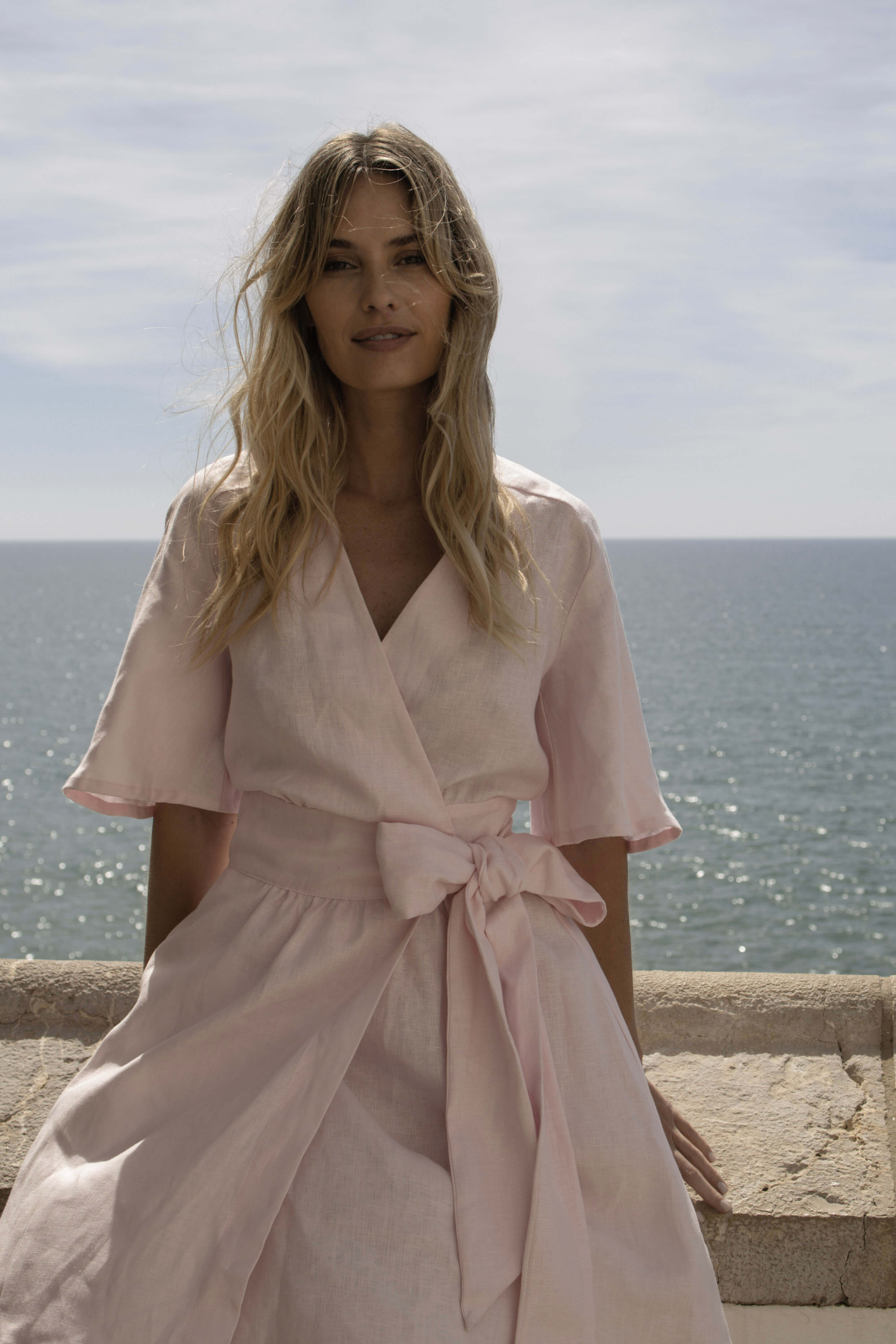 Dahlia Mini Dress Light Pink