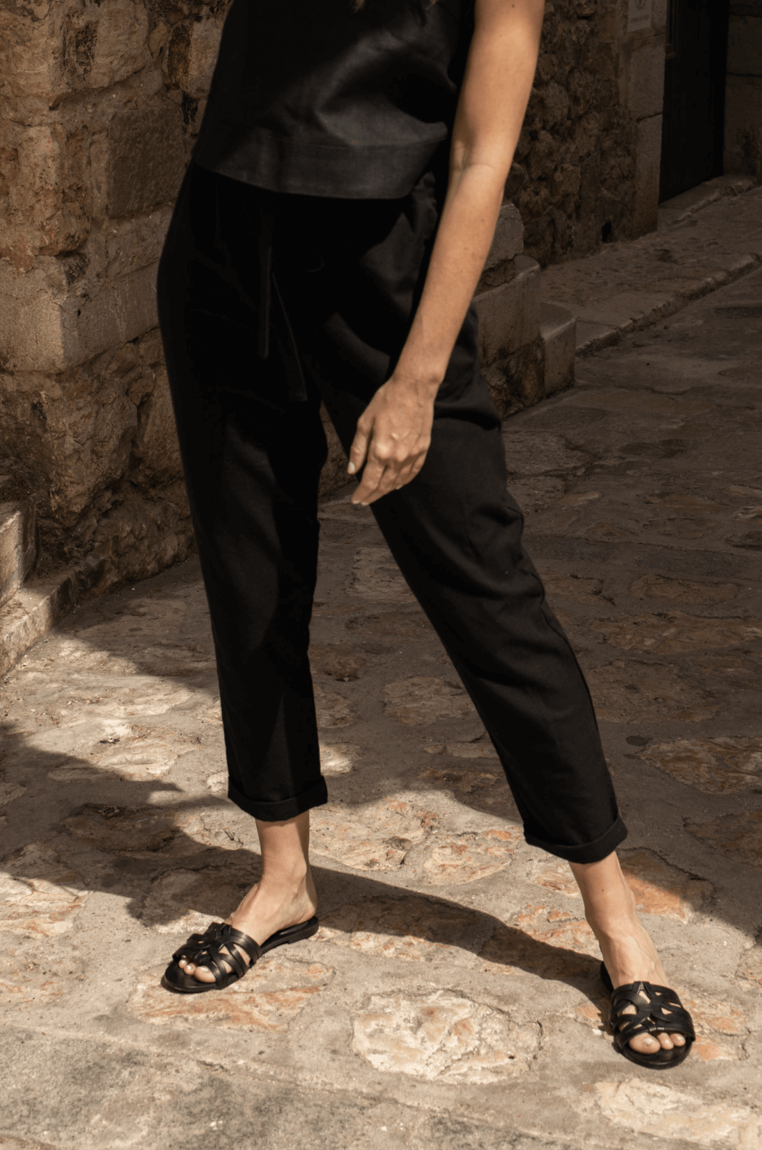 Athena Trousers Noir